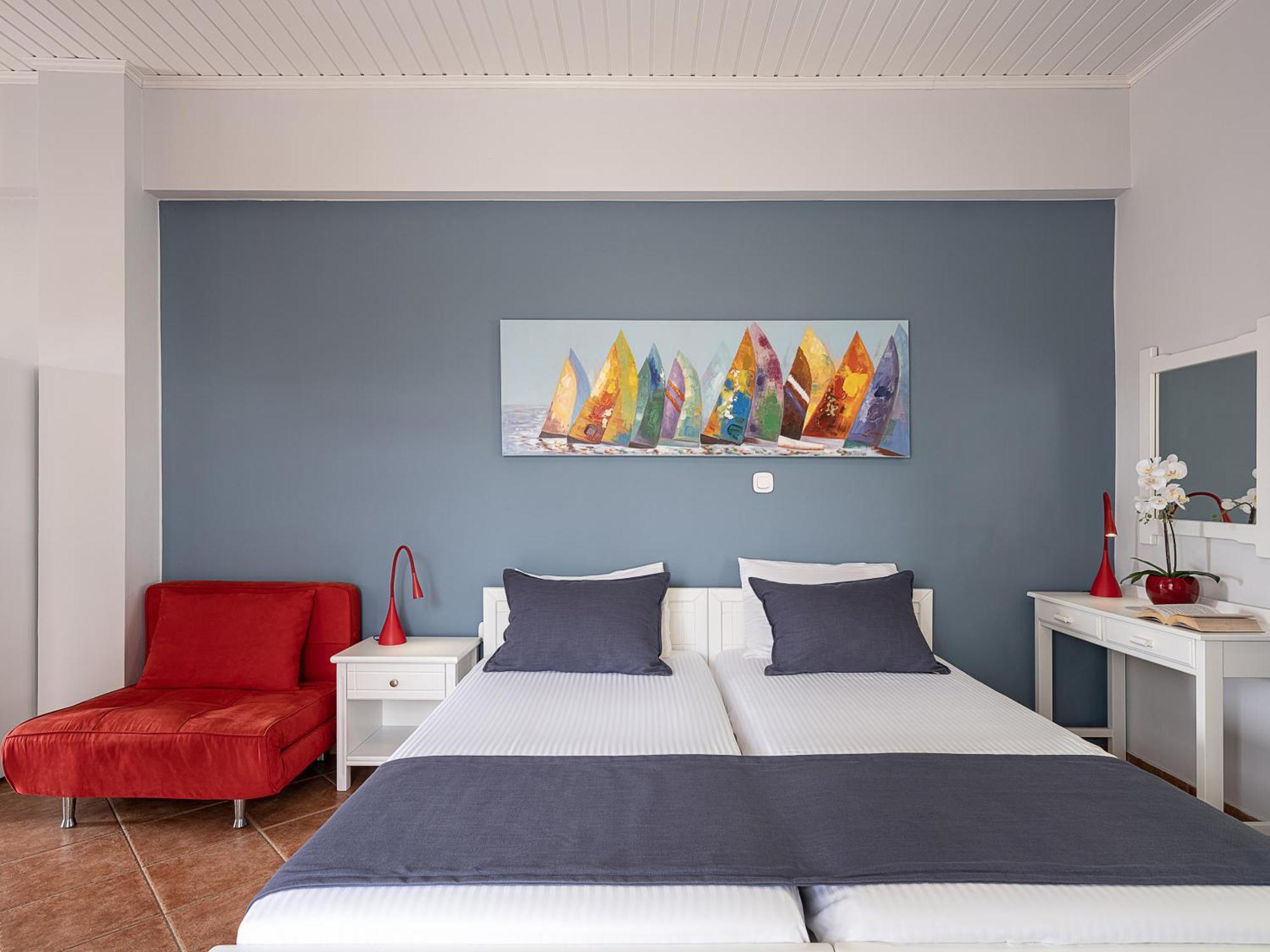 Elena Seafront Luxury Apartments 알미리다 객실 사진